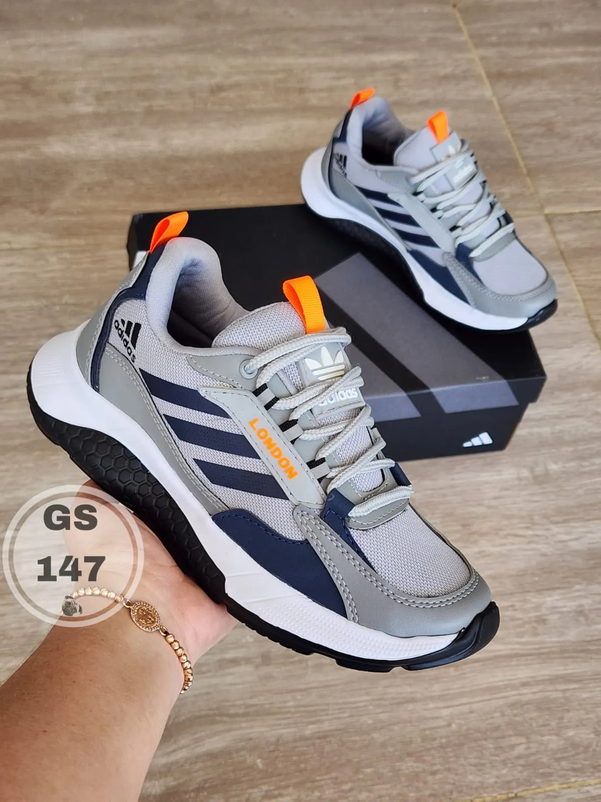 ADDAS LONDON CABALLERO + 6cm al instante!