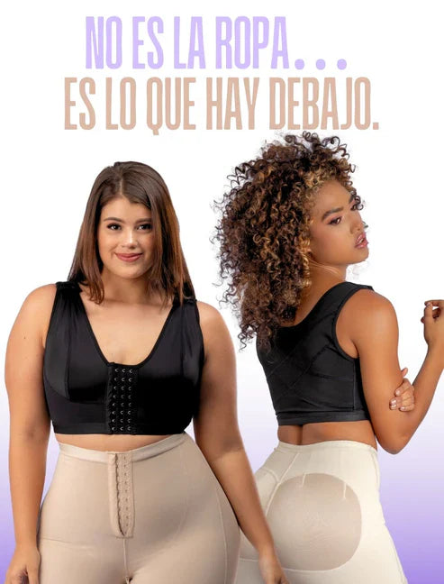 Brasier con realce de senos - corrector de postura y soporte