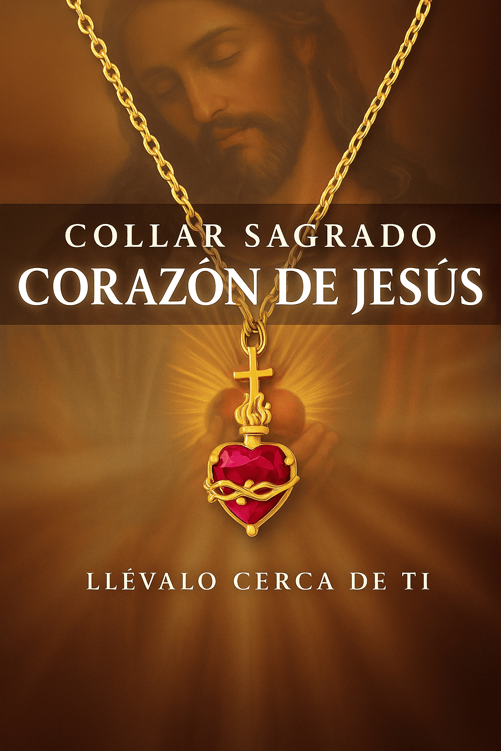 Collar sagrado corazon de jesus