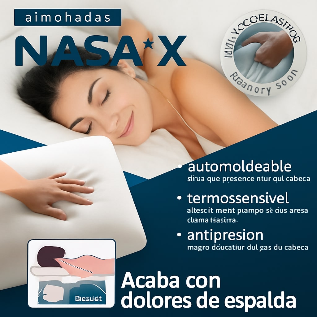 DELUXE ERGONOMIC PLUS Almohada Ortopedica 3d Con Alineación Cervical Perfecta