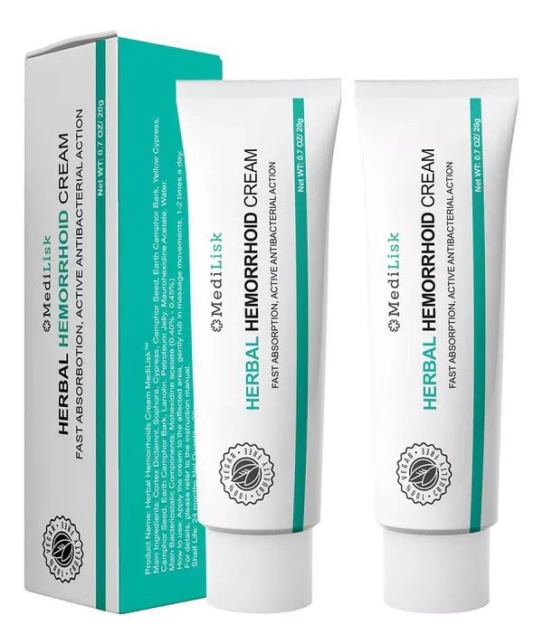 Crema Herbal para Hemorroides