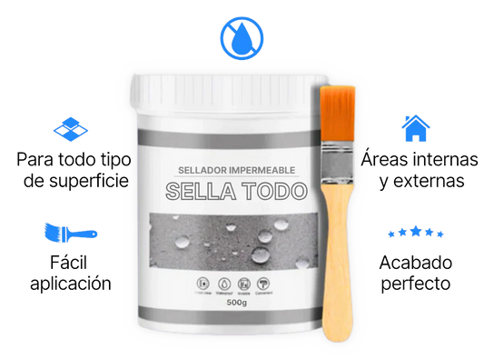 Sellador Impermeabilizante SELLATODO (COMPRA 500ml LLEVA 900ml)