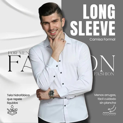 Long Sleeve Camisa Hidrofóbica (strech)
