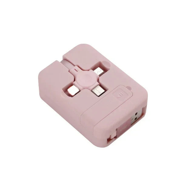 Cargador Retráctil Indestructible 4 en 1 Ultra Turbo - SmartCharger™ (50% OFF)