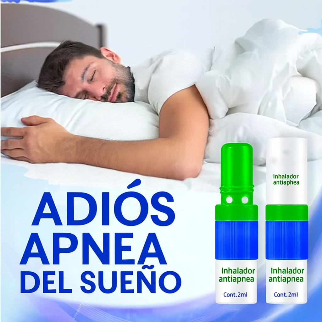 Inhalador para la apnea del sueño
