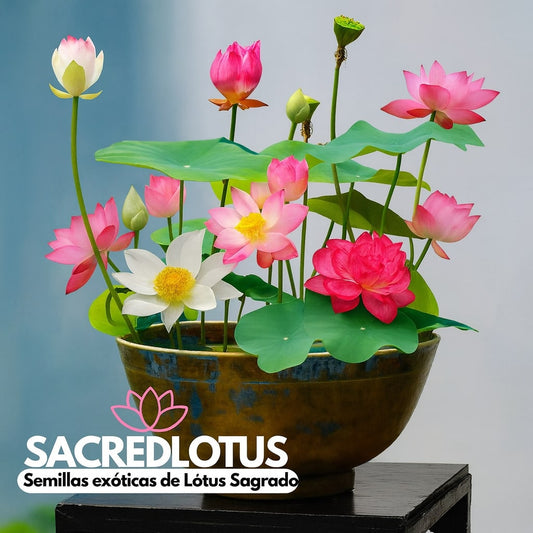 SacredLotus: Sementes exóticas de Lótus Sagrado