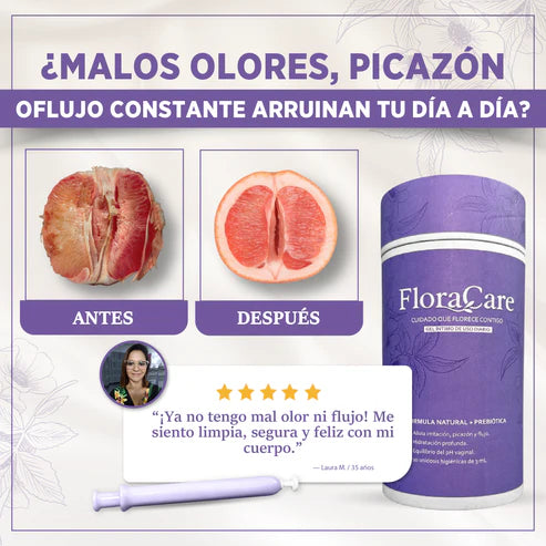Floracare — Gel Íntimo Equilibrante y Reparador