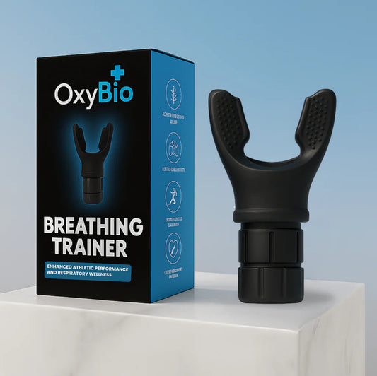 Entrenador de respiración con oxígeno