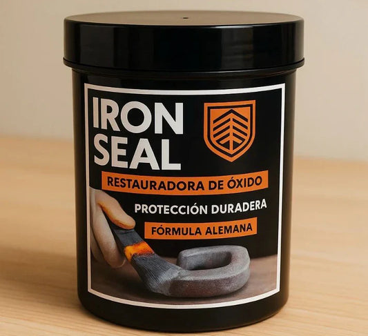 🔥 Iron Seal - Restaurador de Ferros e Metais com Blindagem - Anti-Oxidação 👷‍♂