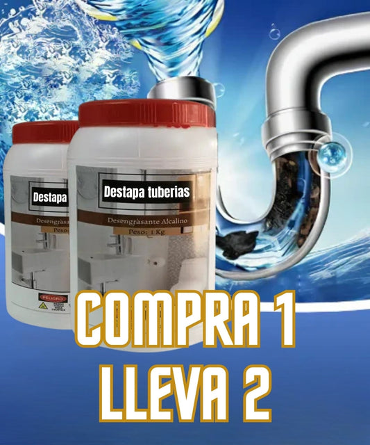 Agente de Dragado de tuberías | compra uno lleva 2 (1kg)