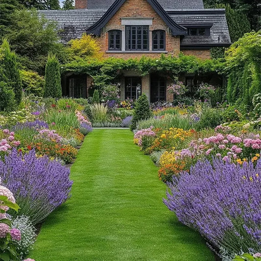 Semilla de césped enano perenne para las cuatro estaciones - Crea aquí tu césped perfecto